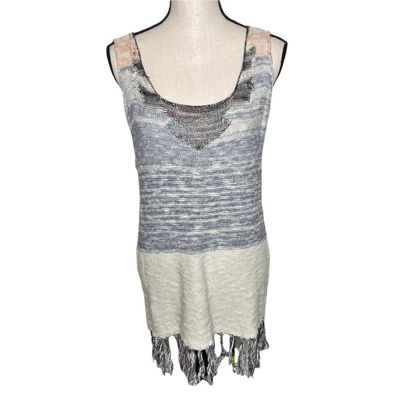 Gimmicks by BKE Bucket Tribal Print Knit Mini Dress Women's Small - Picture 1 of 9